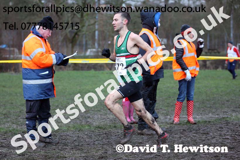 Senior mens Northern Cross Country Champs., Witton Park, Blackburn. Photo: David T. Hewitson/Sports for All Pics